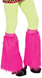 Rubie's Fluffies Faux Furry Leg Warmers, Pink, One Size