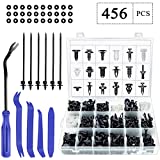 XBRN 456 Pack Trim Removal Tool, Car Panel Door Audio Trim Tool Kit, Auto Clip Fastener Remover Pry Tools Set, Clip Removal Tool Set