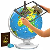 Shifu Orboot (App Based): Augmented Reality Interactive Globe For Kids, Stem Toy For Boys & Girls Ages 4+ Educational Toy Gift (No Borders, No Names On Globe)