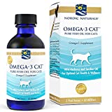 Nordic Naturals Omega-3 Cat, Unflavored - 304 mg Omega-3 Per One mL - 2 oz - Fish Oil for Cats with EPA & DHA - Promotes Heart, Skin, Coat, Joint, & Immune Health - Non-GMO