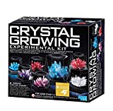 4M 5557 Crystal Growing Science Experimental Kit - 7 Crystal Science Experiments with Display Cases - Easy DIY STEM Toy Lab Experiment Specimens, Educational Gift for Kids, Teens, Boys & Girls