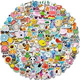 Stickers for Water Bottles, 300 Pcs/Pack Cute Vinyl Waterproof Vsco Laptop Skateboard Stickers Aesthetic Computer Hydroflask Phone Stickers for Kids Teens Girls