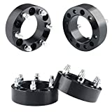 Rying 6x5.5 Wheel spacers for 1999-2021 Silverado 1500 Sierra 1500 Yukon, 2inch 6x139.7mm Wheel spacers 108mm Hub Bore with 14x1.5 Thread Pitch for Tahoe Avalanche Express Suburban K1500 C2500.
