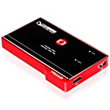 TreasLin Screen Capture Recorder, No PC Required 1080P HDMI Recorder,One-Click Recording, Screen Recorder Compatible with TV Box Xbox One PS4 Wii U Switch School lectures,No PC Required