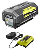 Ryobi 40V Battery and Charger Kit 4.0 Ah Lithium-Ion Battery Set OEM OP4040 + OP403A