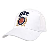 Tee Luv Miller Lite Beer Hat (White)