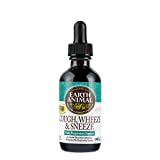 Earth Animal Herbal Remedies Cough, Wheeze & Sneeze for Dogs & Cats, 2 fl oz