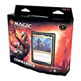 Magic: The Gathering Commander Legends Commander Deck – Arm for Battle | 100 Card Ready-to-Play Deck | 1 Foil Commander | Red-White, C78590000