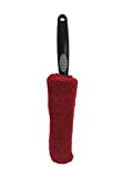 VIKING Premium Metal Free Rim and Wheel Brush for Wheel Cleaning - Red and Black, 2.5 in. x 14.3 in.