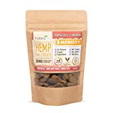 HolistaPet Hemp Dog Treats - Joint & Mobility Care - 30 Crunchy Treats - 600mg - Made in USA - Powerful Relief with Hemp Oil Turmeric & Boswellia - 100% Organic - for Hips & Joint Pain, Inflammation