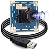 SVPRO 2 Megapixel HD USB Camera Board 1/2.7'' CMOS OV2710 USB Web Camera Module 1920x1080 with 3.6mm Lens Embedded Camera for Security Surveillance Systems