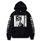 Manga Toilet-Bound Hanako-kun Hoodie Long Sleeve Women Men Tracksuit Harajuku Streetwear Anime Clothes (black4,M)