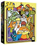 USAOPOLY Scooby-Doo Those Meddling Kids 1000 Piece Jigsaw Puzzle | Officially Licensed Scooby-Doo Merchandise | Collectible Puzzle Featuring Scooby-Doo, Shaggy, Velma, Daphne and Fred