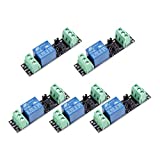 Onyehn 1 Channel DC 3V Relay High Level Driver Module Optocoupler Relay Module Isolated Drive Control Board for Arduino (Pack of 5)