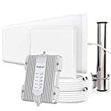 Amazboost A2 Cell Phone Signal Booster for Home, Supports 5,000 SQ FT Area, All U.S. Carriers - Compatible with Verizon, AT&T, T-Mobile, Sprint & More-FCC Approved 5G 4G LTE 3G 2G Cell Phone Booster