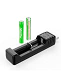 Rechargeable AAAA Batteries, ANVOW AAAA Batteries for Surface Pen Active Stylus, Ni-MH 1.2V 400mAh AAAA Battery and CP-C-001 Smart Charger Included