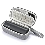 RAIACE Hard Carrying Case for Roam Portable Smart Bluetooth Speaker. (Case Only, Not Include The Device)-Grey(Grey Lining)