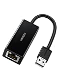 UGREEN Ethernet Adapter USB 2.0 to 10 100 Network RJ45 LAN Wired Adapter Compatible for Nintendo Switch Wii Wii U MacBook Chromebook Windows Mac OS Surface Linux ASIX AX88772 Chipset Black