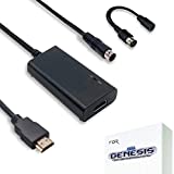 HDMI Cable for Sega Genesis Model 1 / 2 / 3, Sega CD, Sega CDX, Sega 32X, Sega Nomad, Original Sega Master System Console