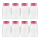 Maymom Breast Pump Bottles Compatible Pump in Style Advanced and Maymom Breastshields; 150mL, Collection and Storage; 100% Leak Proof; 8pc
