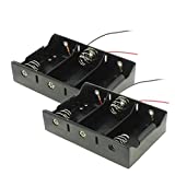 3 Slot D Cell Battery Holder with Two Wires (2)