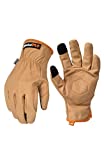 Timberland PRO Men's Leather Work Glove, Wheat, Large
