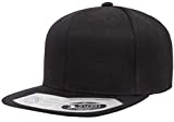 Flexfit mens Flexfit Men's Flexfit 110 Classic Snapback Hat, Black, One Size US