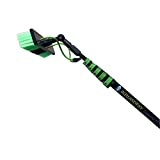 EQUIPMAXX 30 Feet Reach Solar Panel Cleaning Brush & Pole Water Fed Pole Kit, Window Cleaner Window Glass Solar Panel Cleaning System Washing Equipment Tool Solution Scrubber Brush & Hose Spray Washer