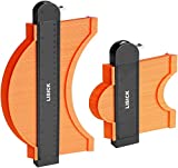 Contour Duplication Gauge Profile Tool  with Adjustable Lock(10 Inch+5 Inch),Precisely Copy Irregular Shape Duplicator,Irregular Welding Woodworking Tracing for DIY Handyman,Carpenter,Construction