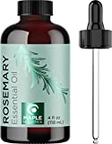 Pure Rosemary Essential Oil with Dropper - Undiluted Rosemary Oil for Hair Skin and Nails and Refreshing Aromatherapy Oil for Diffusers - Cleansing Rosemary Essential Oil for Dry Scalp Care 4oz