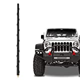 KSaAuto 16 Inch Antenna for 2007-2023 Jeep Wrangler JK JL JKU JLU Gladiator JT, Jeep Exterior Accessories, Jeep Antenna Replacement, Jeep Radio Upgrade Premium Reception