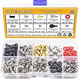 Sutemribor 300PCS Personal Computer Screw Standoffs Set Kit for Hard Drive Computer Case Motherboard Fan Power Graphics