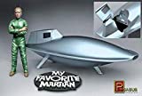 My Favorite Martian Uncle Martian and Spaceship Prepainted Display Model