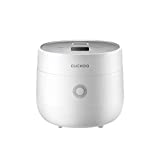 CUCKOO CR-0675F | 6-Cup (Uncooked) Micom Rice Cooker | 13 Menu Options: Quinoa, Oatmeal, Brown Rice & More, Touch-Screen, Nonstick Inner Pot | White