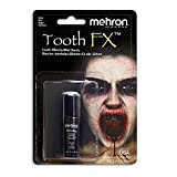 Mehron Makeup Tooth FX Black | Temporary Black Tooth Paint | Perfect for Creating Black Out Tooth Makeup, Rotten Teeth Makeup, & Missing Teeth SFX for Halloween, Cosplay, & Theater .125 oz (4 ml)