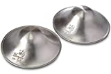 The Original Silver Nursing Cups - Nipple Shields for Nursing Newborn - Newborn Essentials Must Haves - Nipple Covers Breastfeeding - 925 Silver (2 Count (Pack of 1))