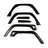 OMIX 11603.11, Stock Fender Flare Kit for 1997-2006 Jeep Wrangler TJ, Pack of 6 , Black