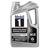 Mobil 1 Advanced Full Synthetic Motor Oil 5W-20, 5 Quart