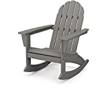 POLYWOOD Vineyard Rocking Chair, Slate Grey