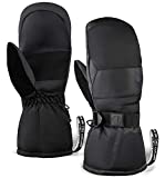 Tough Outdoors Winter Ski Mittens Men & Women - Adult Snow Mitts for Cold Weather - Waterproof Gloves Snowboarding, Skiing