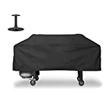 Unicook Griddle Cover for Blackstone 36 Inch Grill, Flat Top Cooking Station Grill Cover with Sealed Seam, Outdoor Heavy Duty Waterproof Grill Cover, Includes Support Pole to Prevent Water Pooling