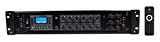 Rockville RCS350-6 350 Watt 6 Zone 70V Commercial/Restaurant Amplifier/Bluetooth