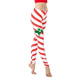 Alexandra Collection Womens Christmas Candy Cane Nutcracker Athletic Leggings Candy Cane Medium