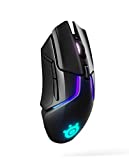 SteelSeries Rival 650 Quantum Wireless Gaming Mouse - Rapid Charging Battery - 12, 000 Cpi Truemove3+ Dual Optical Sensor - Low 0.5 Lift-Off Distance - 256 Weight Configurations - 8 Zone RGB Lighting