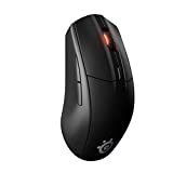 SteelSeries Rival 3 Wireless Gaming Mouse - 400+ Hour Battery Life - Dual Wireless 2.4 GHz and Bluetooth 5.0-60 Million Clicks - 18,000 CPI TrueMove Air Optical Sensor (62521) (Renewed)
