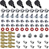 PC Computer Screws Standoffs Set Kit and M.2 Standoff and Screw for M.2 Drives for Computer Case SSD Motherboard Fan Power Graphics