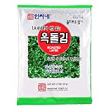 NUGU , Premium Korean Roasted Seaweed Sheets, Snack and Light Salted, Big Sheets, Gim Nori Snack, Pack of 10