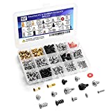 502pc Basic Computer Screw Kit | Includes Motherboard Standoffs Set & Screws for HDD Hard Drive, Case, Fan, Power Card, Graphics, Chassis, CD-ROM, ATX Case | for DIY & Repair