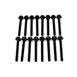 XSPC Radiator Screw Set, 6-32 UNC, 30mm, Black, 16-Pack