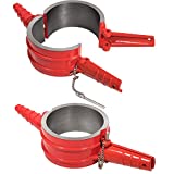 7040 Piston Ring Compressor Remover Installer Tool For Cummins ISX, Caterpillar 3400, and C-15 5.4" bore Alternative PT-7040 (Red)